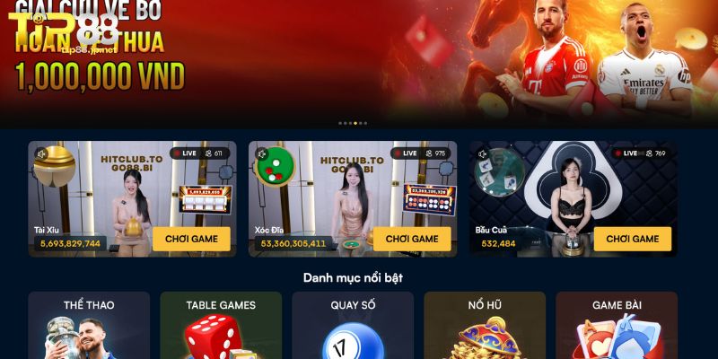 Những thông tin tổng quan về nhà cái TIP88