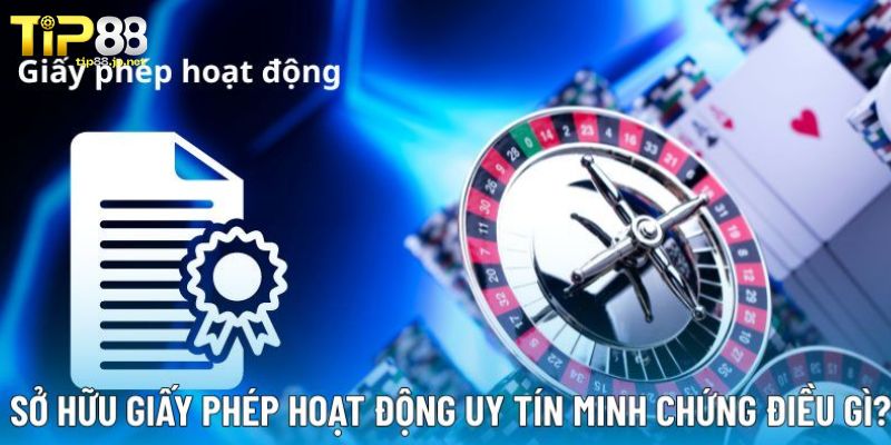 Các giấy phép hoạt động tại TIP88