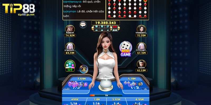 Hướng dẫn cách đặt cược Xóc đĩa TIP88 cơ bản 