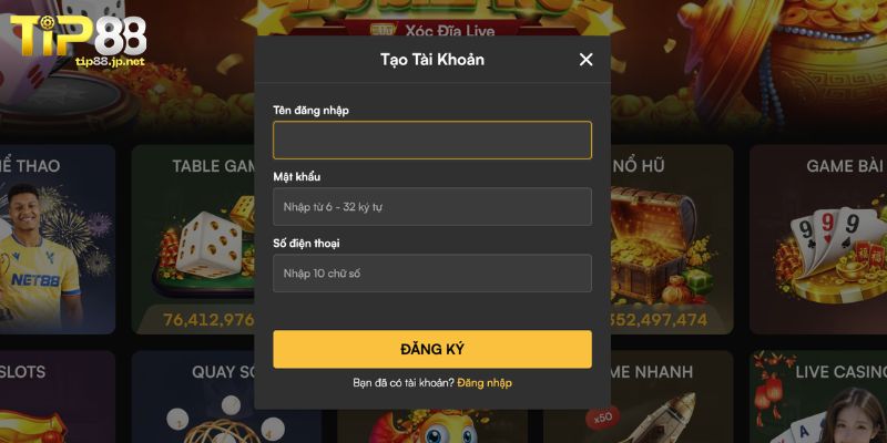 Những điều kiện để đăng ký TIP88