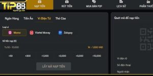 Ưu điểm nổi bật khi nạp tiền tại TIP88